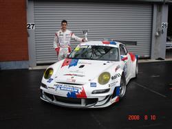 Mičánek junior výborně ve Spa: druhý z 42 porsche !!! Vítěze musela určit až cílová fotografie.