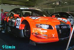 Technická porucha v Brně vyřadila Janka Daniša s vozem Audi DTM