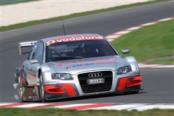 Výsostně okruhový speciál Audi A4 DTM týmu BRT mezi vrchařskou špičkou