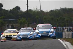 Chevrolet vybojoval další dvojnásobné vítězství při WTCC v Číně