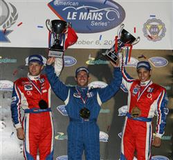 ALMS: Jan Charouz oslavil americkou premiéru dokonce podiem  !!