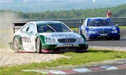 Yoong a spol.s MB DTM jsou v Mostě vepředu . Ale až za AUDI