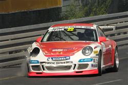Jiří Mičánek junior s novým Porsche na body ani na Oscherslebenu nedosáhl