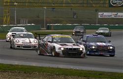 Šenkýř Motorsport na Epilogu 2008 v cíli jen s jedním vozem BMW M3 GTR, druhý  shořel