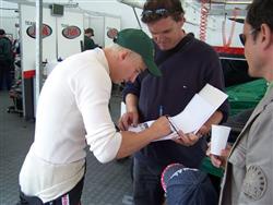 První den zahajovacích oficiálních testů před startem GP2 : Josef Král osmý