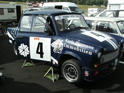 Také veteránská série Haigo a několik Trabantů zavítaly na autodrom v Mostě