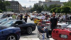 11. Mezinárodní sraz Corvette v Praze přilákal mnoho  krasavců