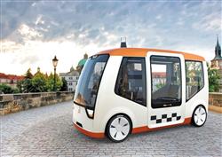 Koncept Visitor zvítězil v mezinárodní designérské soutěži o pražské taxi