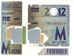 Zahájení prodeje dálničních kuponů pro rok 2012 od 1. prosince
