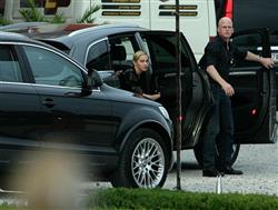 Dvě Q7 průvodci světové megastar Madonny a její rodiny v Praze