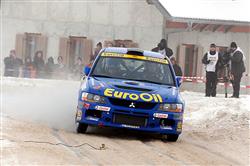 Hattrick pro Václava Pecha při IQ Jänner rallye 2008, stříbrný Pavel Valoušek