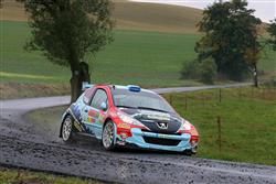 Rallye Jeseníky vyhrál suverénním způsobem Roman Odložilík na Peugeotu 207 S 2000