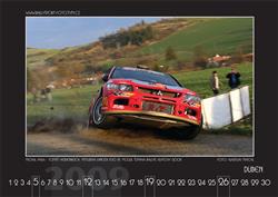Objednejte si  pěkný nástěnný kalendář Česká RALLYE  na rok 2009