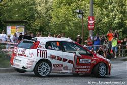 Pocity posádky Grzegorz Grzyb  Przemyslav Mazur (Fiat Abarth Grande Punto S2000 ) před Tatrami