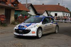 Josef Peták a Peugeot 207 S2000 mají již  jistý titul ve sprintech