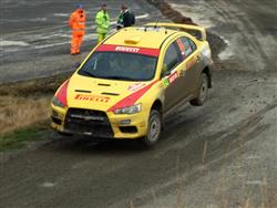 Martin Semerád začal v pátek na uklouzané Britské Rallye slušně a je pátý!