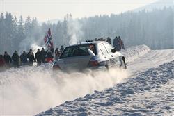 Semeráda s Ceplechou  švédský sníh  bavil. Do cíle dojeli jako pátí v P WRC