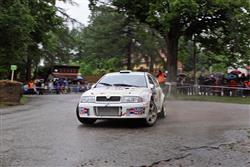 Igor Drotr a domc David Komrek na Horck rallye se specily WRC !!!