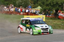 Barumka 2009: Jan Kopecký a Petr Starý dovezli tovární vůz Škoda Fabia Super 2000 k vítězství