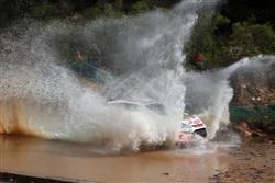 Martin Prokop s vozem Ford Fiesta S2000  v Mexiku druhý v hodnocení S WRC