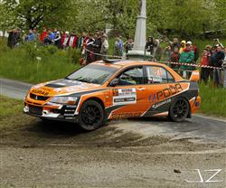 Na sobotní Rallysprint Kopná se přihlásilo celkem 131 posádek z šesti evropských států.