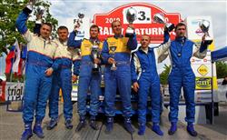 Václav Pech vyhrál Rallye Saturnus 2010, soutěž Mistrovství Evropy centrál