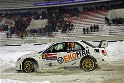 JTRT na Pražský Rallysprint přivezl krásné Subaru Impreza WRC i Olgu Lounovou