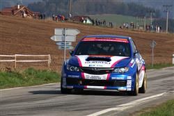Letošní klatovská soutěž se vydařila Subaru Czech Rally Teamu téměř dokonale. Štajf pátý.