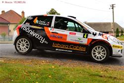 Honza Černý s Pavlem Kohoutem vyrazili na Horáckou Rally s Cliem R3