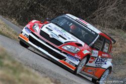 Páté místo na Valašská rallye pro posádku Antonín Tlusťák Jan Škaloud