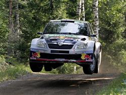 Pár dramatických záběrů z Rallye Finsko
