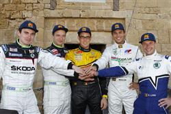 Konečné pořadí IRC 2011: Mikkelsen, Kopecký, Hänninen, Všichni ŠKODA Fabia Super 2000 !