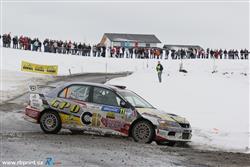Hned na polovině erzet Jänner Rallye vyhrály vozy poháněné palivem VP Racing Fuels