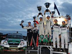 Mikkelsen na tovární Fabii slaví premiérové vítězství v IRC, Kopecký stále v čele šampionátu