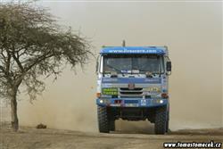 Rally Tunisia 2008 těsně před dojezdem do Djerby, Tomeček zlatý !