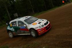 Jan Kopecký před startem téměř domácí Německé rallye