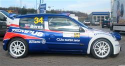 Béreš testoval Clio S1600 na šotolině
