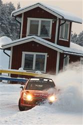 Loeb a Citroën ve Švédsku na stupních vítězů, ale  zlato jim sebral Ford