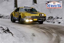 První fotografie z Winter Trial 2008, který má za sebou  Vysočinu a nocuje v Brně,