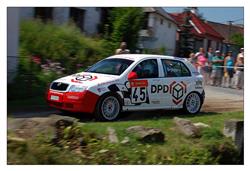 Petr Brynda náročnou Horáckou rallye nedojel, přesto bodoval v SupeRally