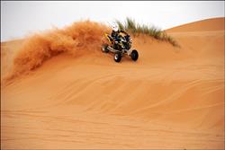 Naši Macháček a Plechatý na stupních vítězů Australasian Safari Rallye 2009