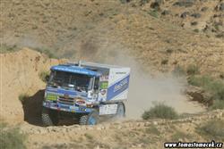 Poslední testování Tatry Tomáše Tomečka na Dakar 2009  v píscích na Slovensku
