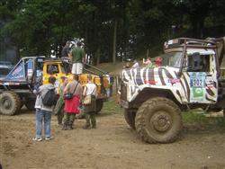 Ostravské ME i MČR v trucktrialu přes problémy odstartovalo. První foto