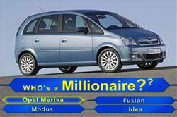 Opel Meriva získal „Zlatý volant 2010“ ve své kategorii kompaktních vozů
