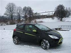 Malý Ford Ka s benzínovým motorem 1,25 s bohatou výbavou ve verzi Digital