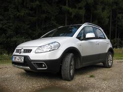 Test Fiatu Sedici ve verzi 4x4 s dieselovým motorem 2,0.