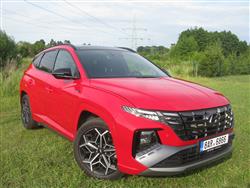 Test SUV Hyundai Tucson s 1,6 benznem s automatem ve tykolce v paketu N Line