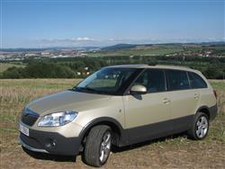 Test Fabie Combi Scout s motorem 1,6 TDI