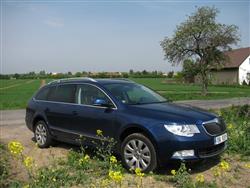 Škoda Superb kombi s nejsilnějším naftovým motorem a pohonem všech kol