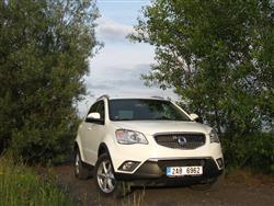 Test nového SUV Ssangyong Korando s 2,0 dieselem a manuální 6-ti stupňovou převodovkou